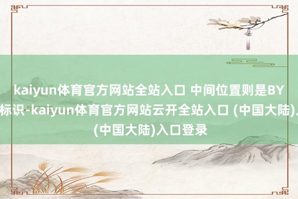 kaiyun体育官方网站全站入口 中间位置则是BYD的英文标识-kaiyun体育官方网站云开全站入口 (中国大陆)入口登录
